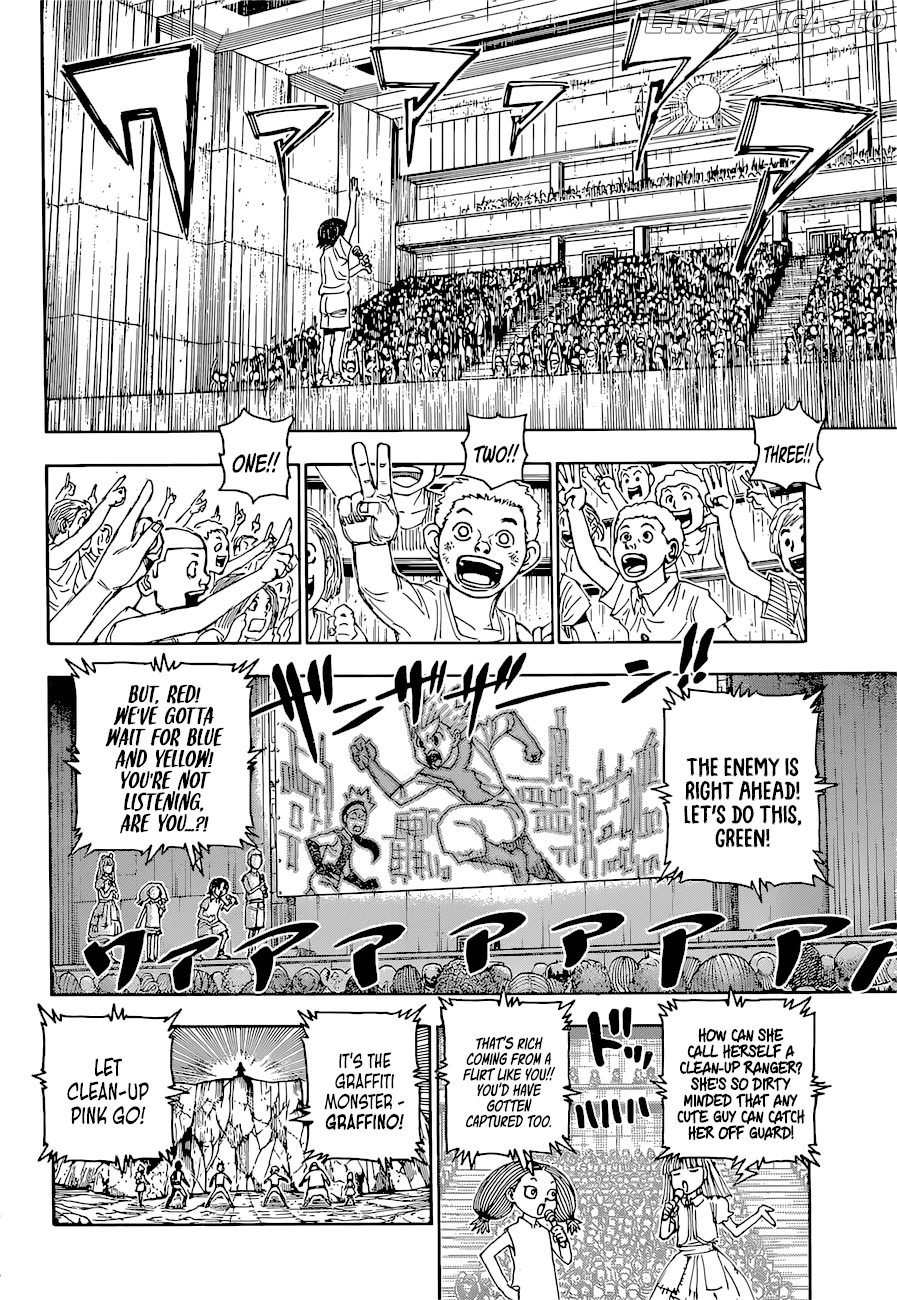Hunter x Hunter, Chapter 396 image 09